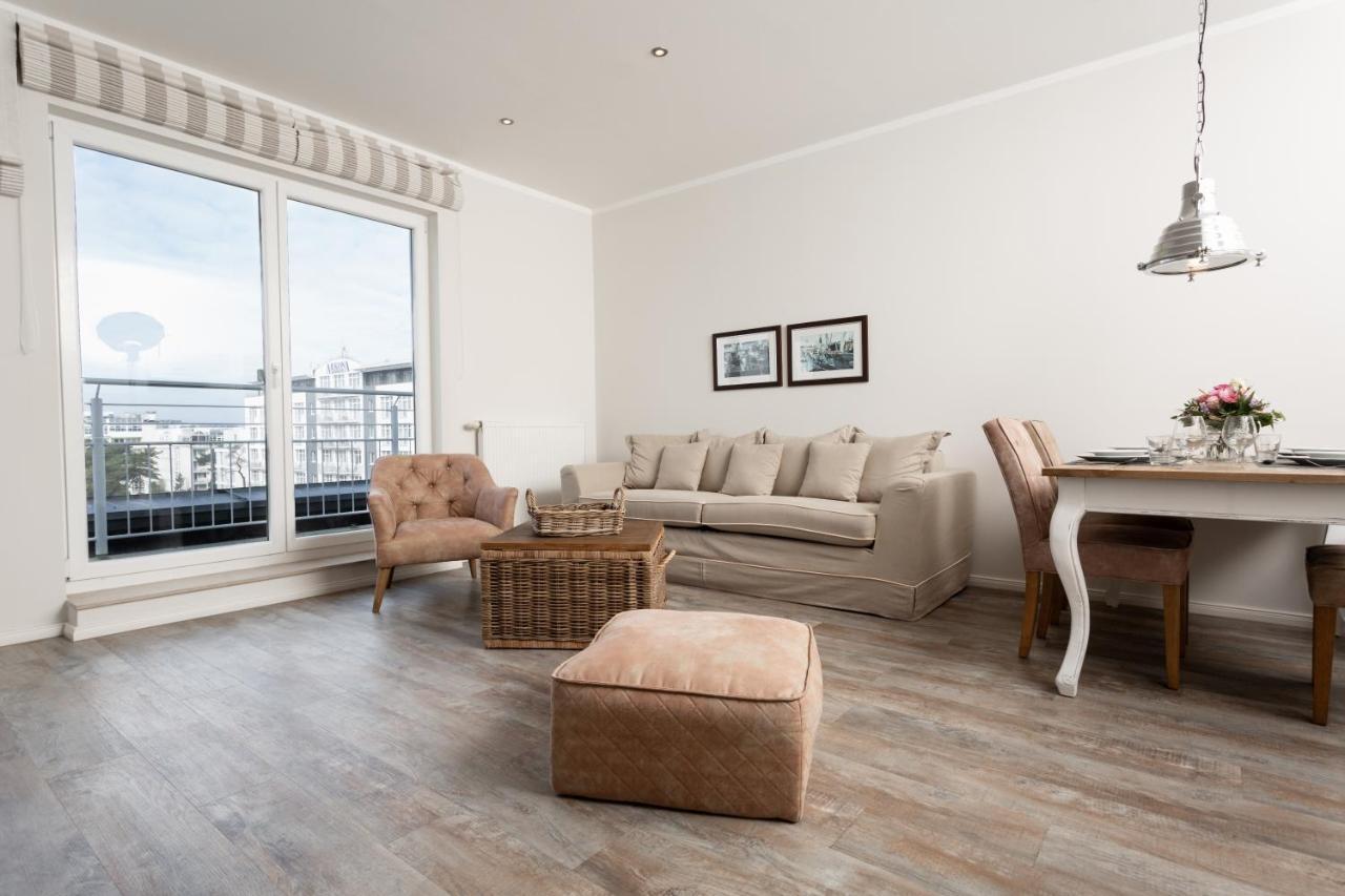Strandnahe Fewos Mit Meerblick Und Dachterrasse, Residenz Bel Vital - Kategorie E Binz Exterior photo