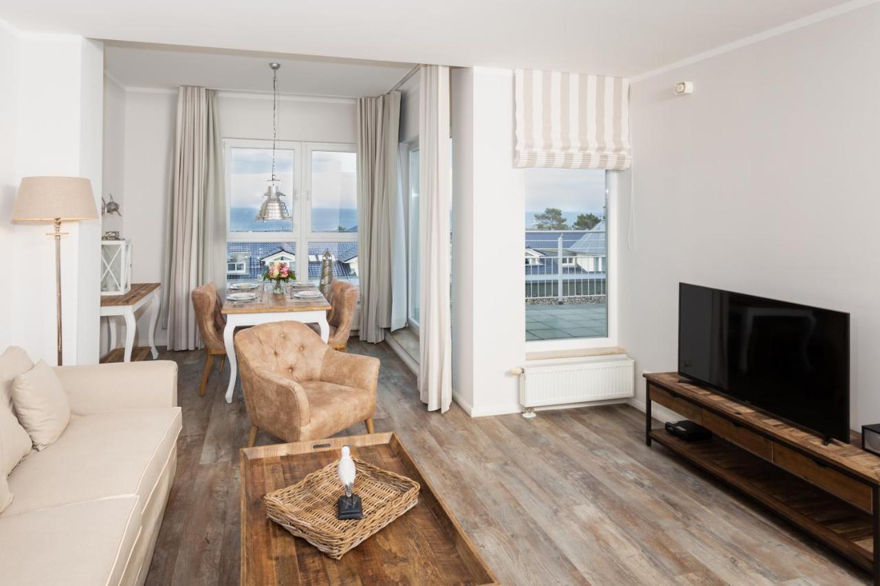 Strandnahe Fewos Mit Meerblick Und Dachterrasse, Residenz Bel Vital - Kategorie E Binz Room photo